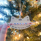 Friendship Bracelet Cat Ornament