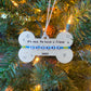 Friendship Bracelet Dog Bone Ornament