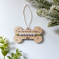 Friendship Bracelet Dog Bone Ornament