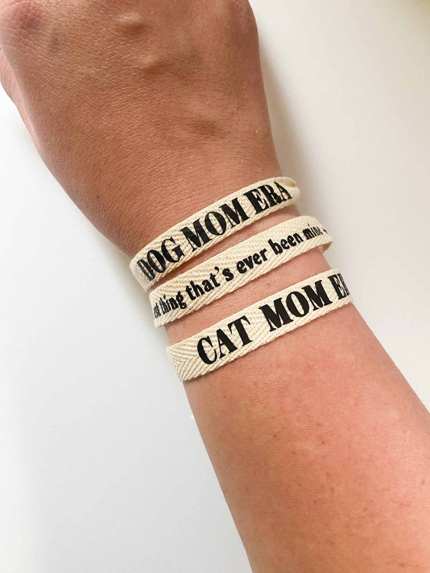 Pet Friendship Bracelet Stack