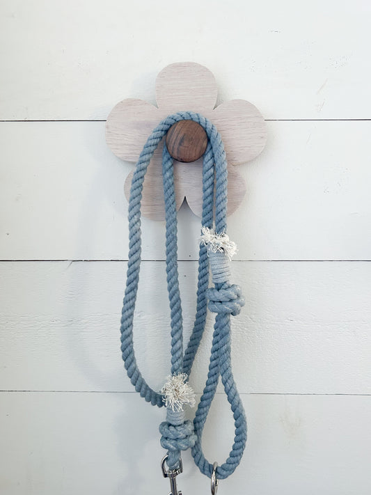 White Daisy Leash Holder (Ready to Ship)